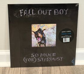 SEALED Fall Out Boy – So Much (For) Stardust Limited Cobalt Blue LP Vinyl Record