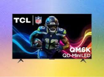 NEW & SEALED TCL 75" QM6K 4K QD-Mini LED QLED Smart Google TV (75QM6K)