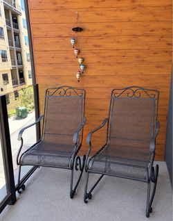 Balcony chairs