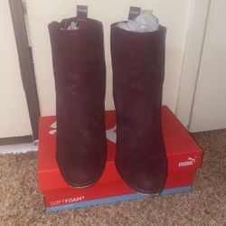 Shoedazzle Dauphine zipper up botties