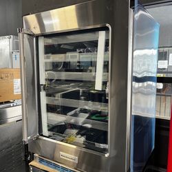 KitchenAid Stainless Steel 24” Wine Cooler Open Box 
