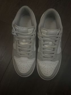 Size 8 New Nike Dunk Low Shoes Sneakers - Grey Fog (DD1391-103)