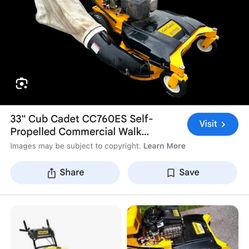 Walk Behind Cub Cadet