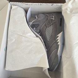 Jordan 5 Wolf Grey. Size 10 5
