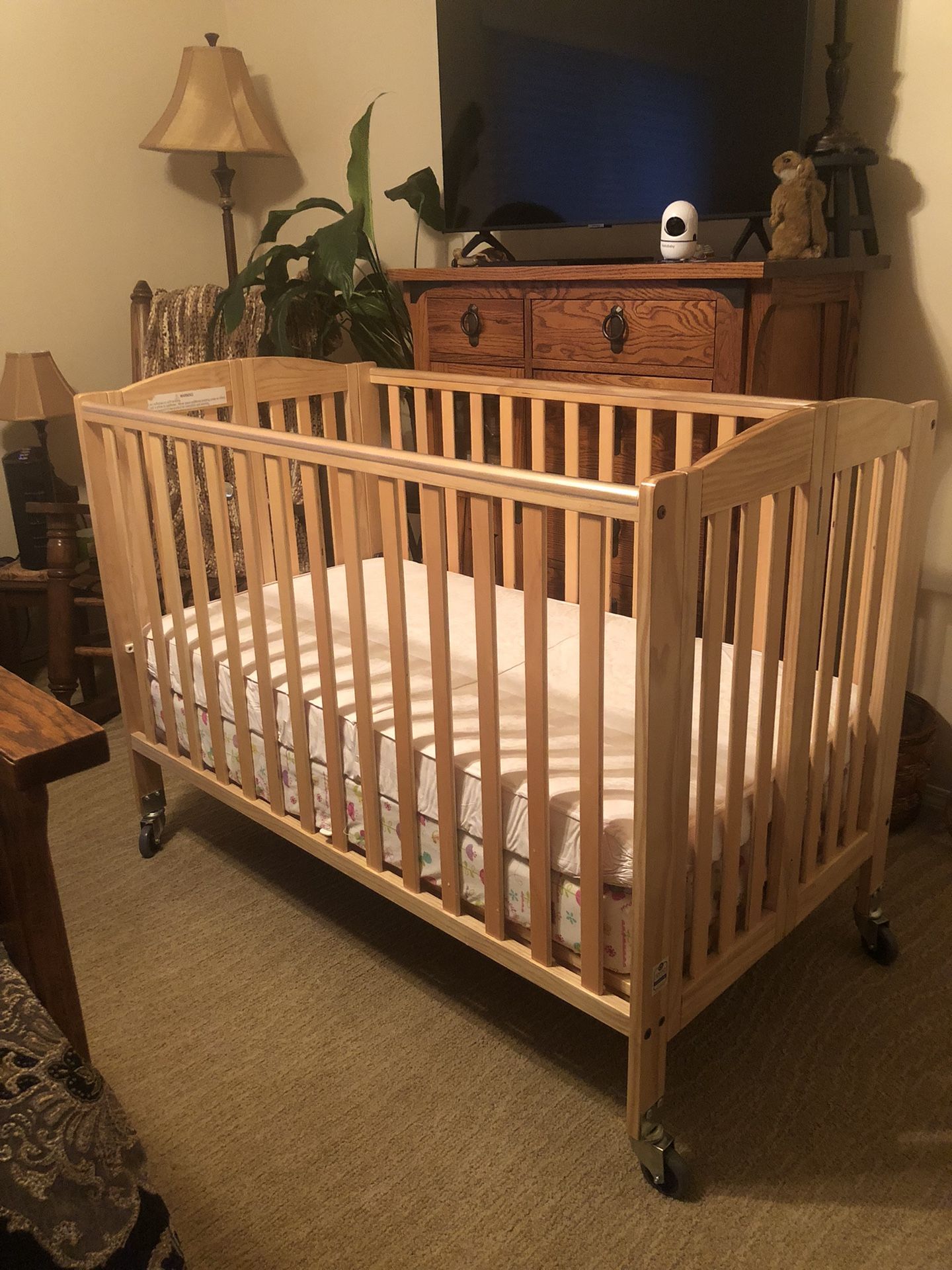 Full Size Foldable Crib for Sale in Edmonds, WA OfferUp
