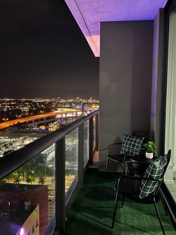 Balcony furniture set