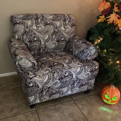 New Chair And Ottoman