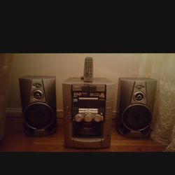 Sony Stereo System Mega 51 CD, Double Cassette 