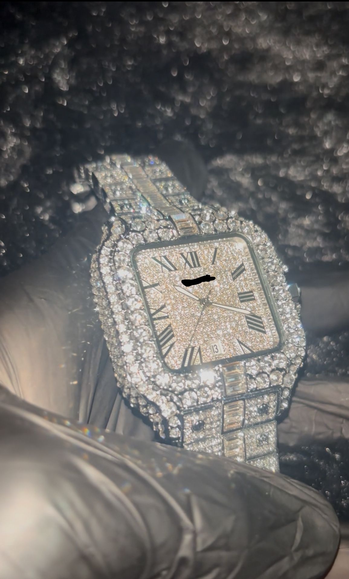 Silver Designer Bussdown Watch