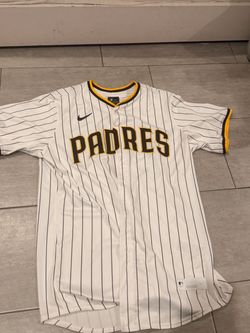 Nike Authentic San Diego Padres White Pinstripe Jersey — New