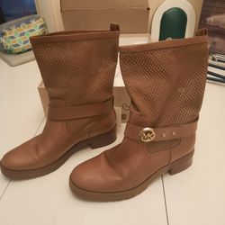 Macy's Michael Kors Women's Daria Flat Boot Luggage. 7M. 40T3DRFB5L