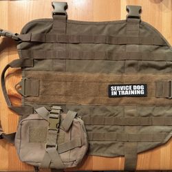 OneTigris XL Tactical Dog Harness, Service Dog Harness 