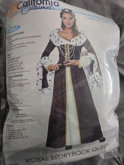 King & Queen Adult Size Halloween 🎃 Costume, Like New!