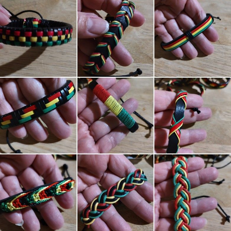 Reggae Bracelet African Style $2 Each Handmade
