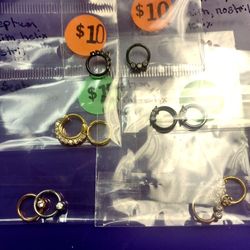 6mm Surgical Steel Clickers 16g