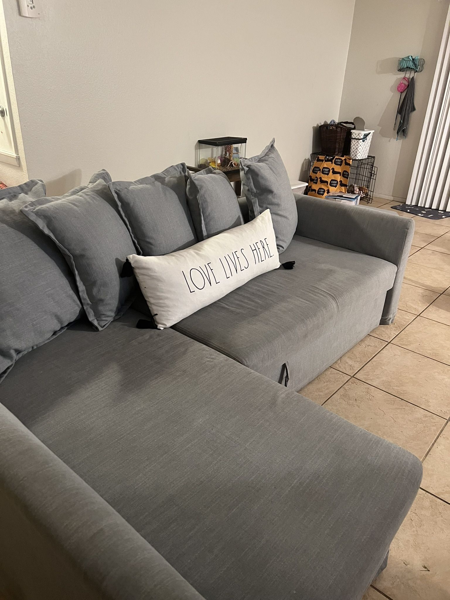 IKEA Gray Couch 