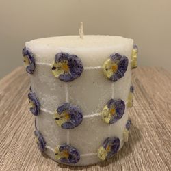 New Pansy Candle