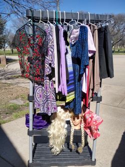 Woman's clothes and accessories