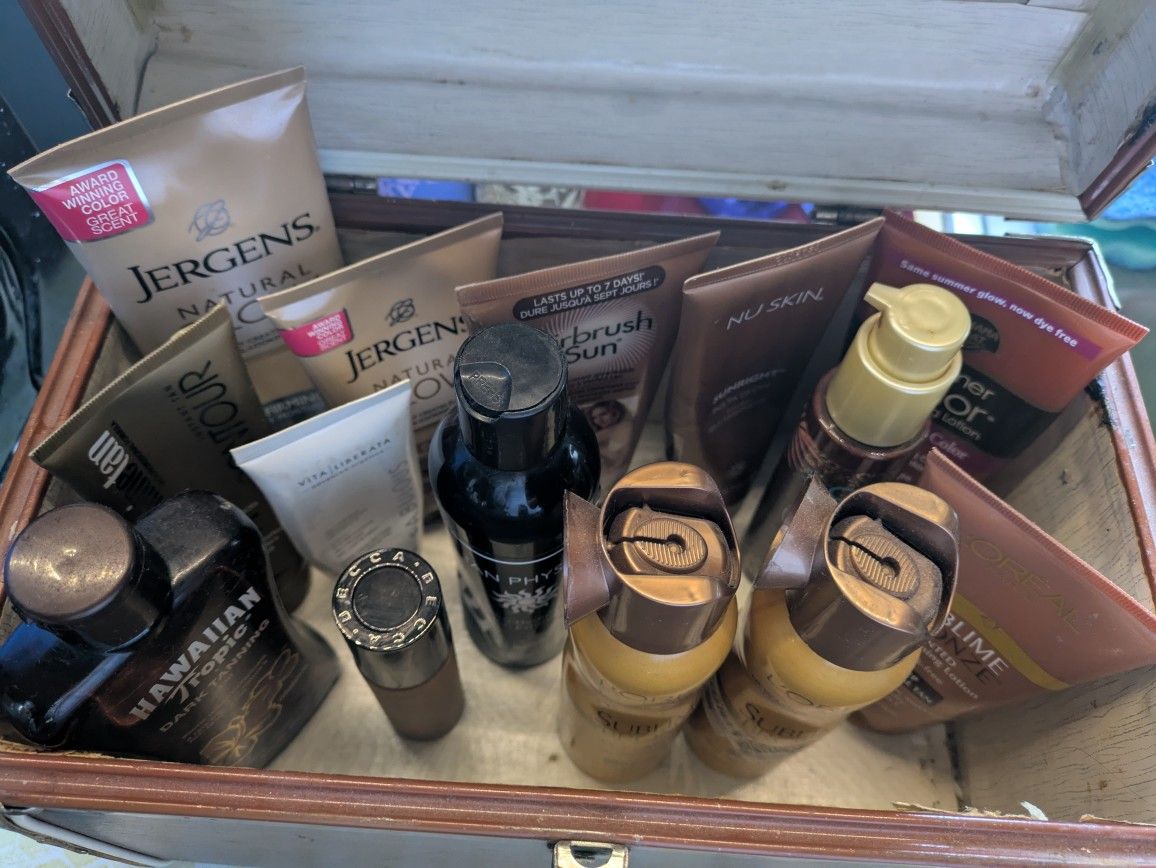 Case Of Tanning Lotions/Oils