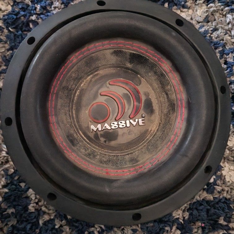 Massive 8" Subwoofer