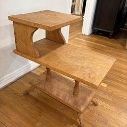 Wood Side Table