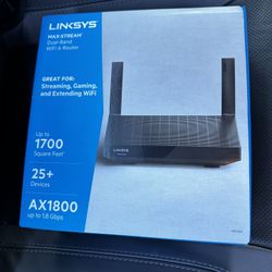 LINKSYS WiFi 6 Router 