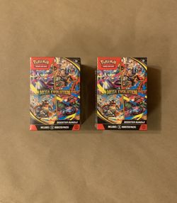 Pokémon - Mega Evolutions - Booster Bundle - Factory Sealed 