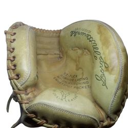 Vintage 70s American National Spalding Catchers Mitt Baseball Glove  42-7325  George Mitterwald
