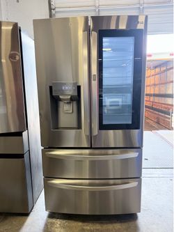 LG refrigerator knock knock with show case French door 4 door