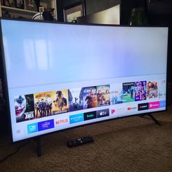 Samsung  smart tv 55" curved