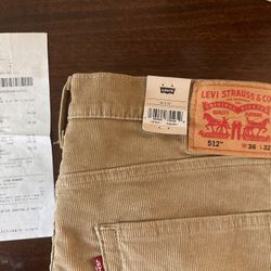 Levi’s Corduroy 512 Slim Taper (36x32)