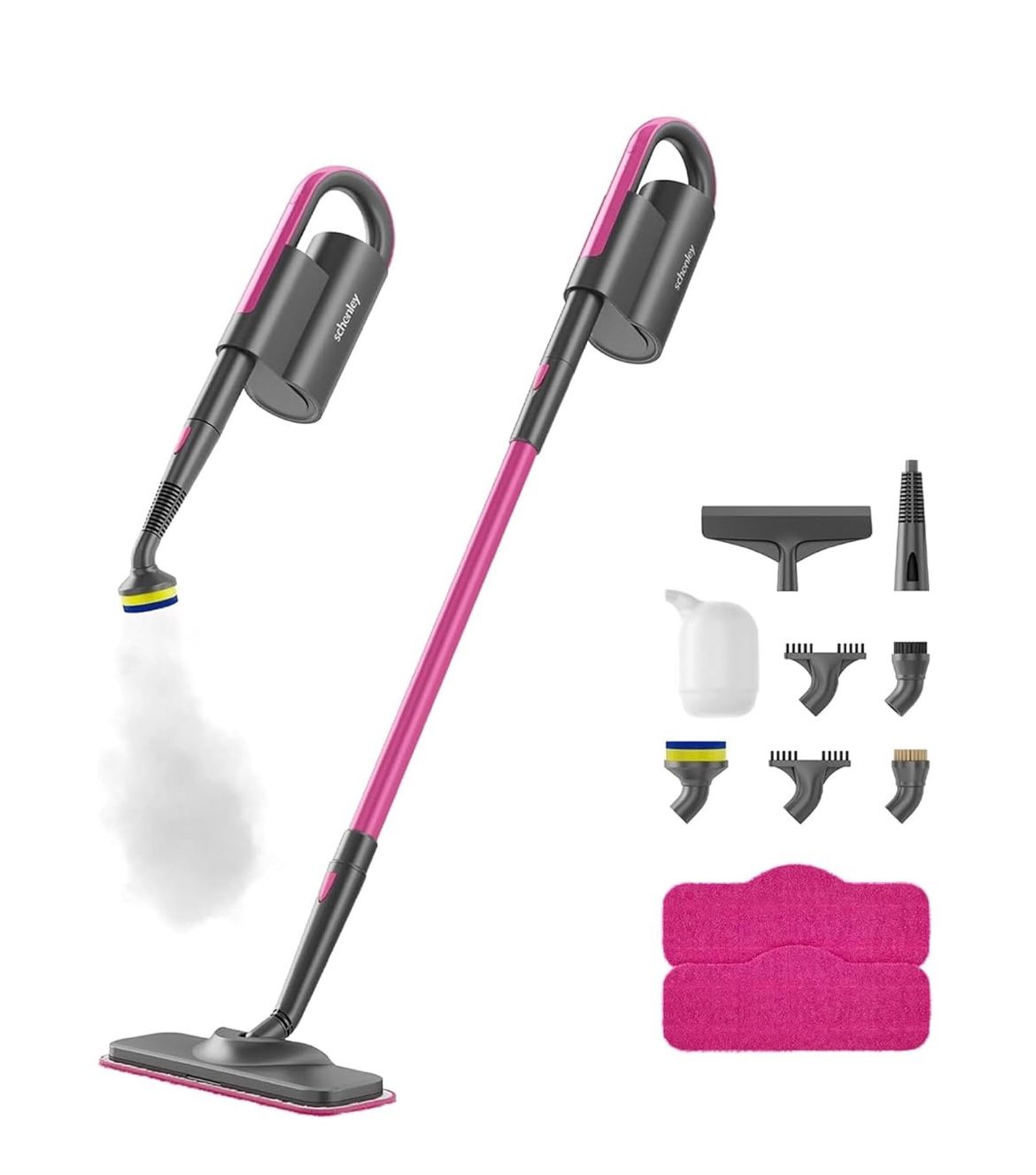 Schenley Steam Mop Cleaner with Detachable Handheld Steamer