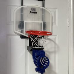 Franklin Sports Mini Basketball Hoop w/ Rebounder – Like New