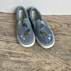 Legendary Laces Slip On Jean Shoes Sz 13 Kids 