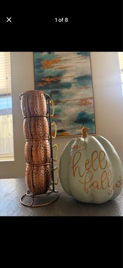 Copper Moscow Mule Mug Set
