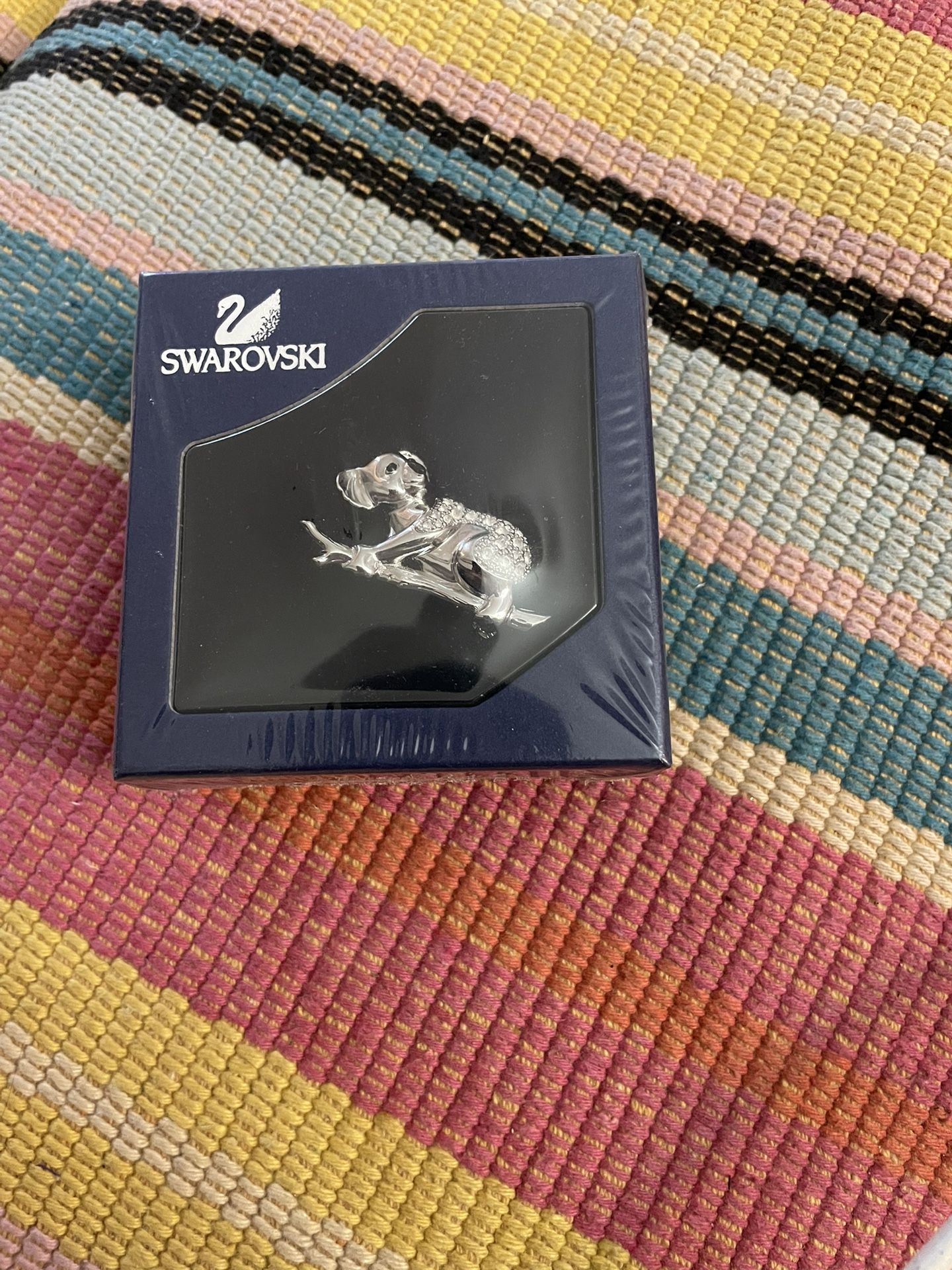 Swarovski Crystal Koala Silver Tone Pin Brooch New Sealed 1801686