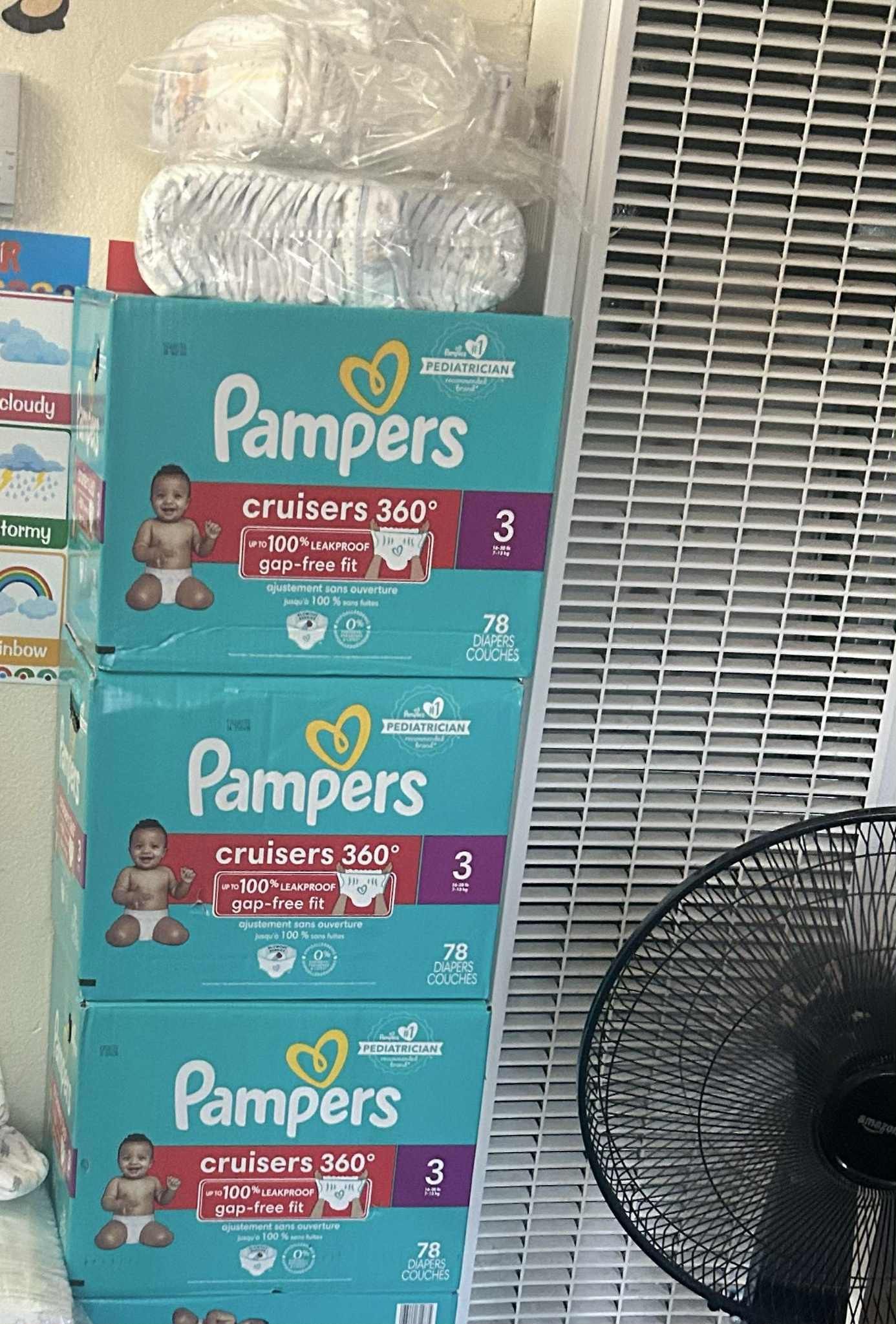 Pampers Cruisers Size 3