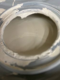 Beige eggshell interior paint