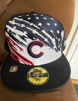 Chicago Cubs New Era MLB 4th of July fitted hat 7 3/8