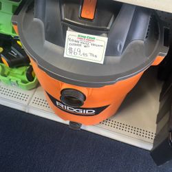 Ridgid Vaccum