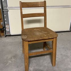 Sturdy Wooden Chair