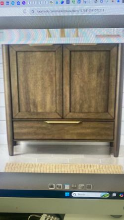 Origin 21 $1402 Retail Bathroom Vanity 36" Single  Origin 21 $1402 Retail Bathroom Vanity 36" Single Description Sink Walnut Undermount, No Top Includ
