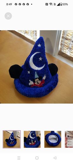 Disney Wizard Hat Like New for Kids or Disney Fan