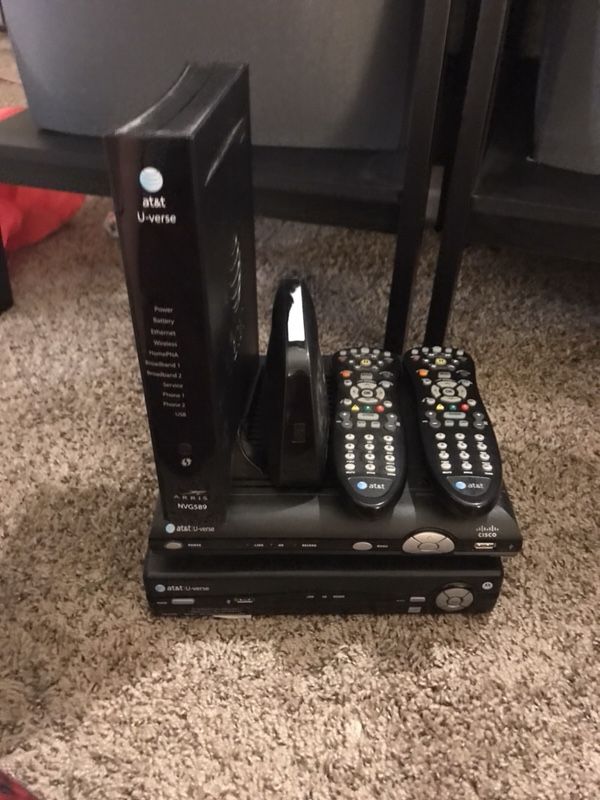 Att uverse equipment tv and internet