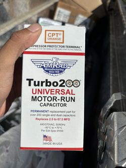 Turbo 200 capacitor