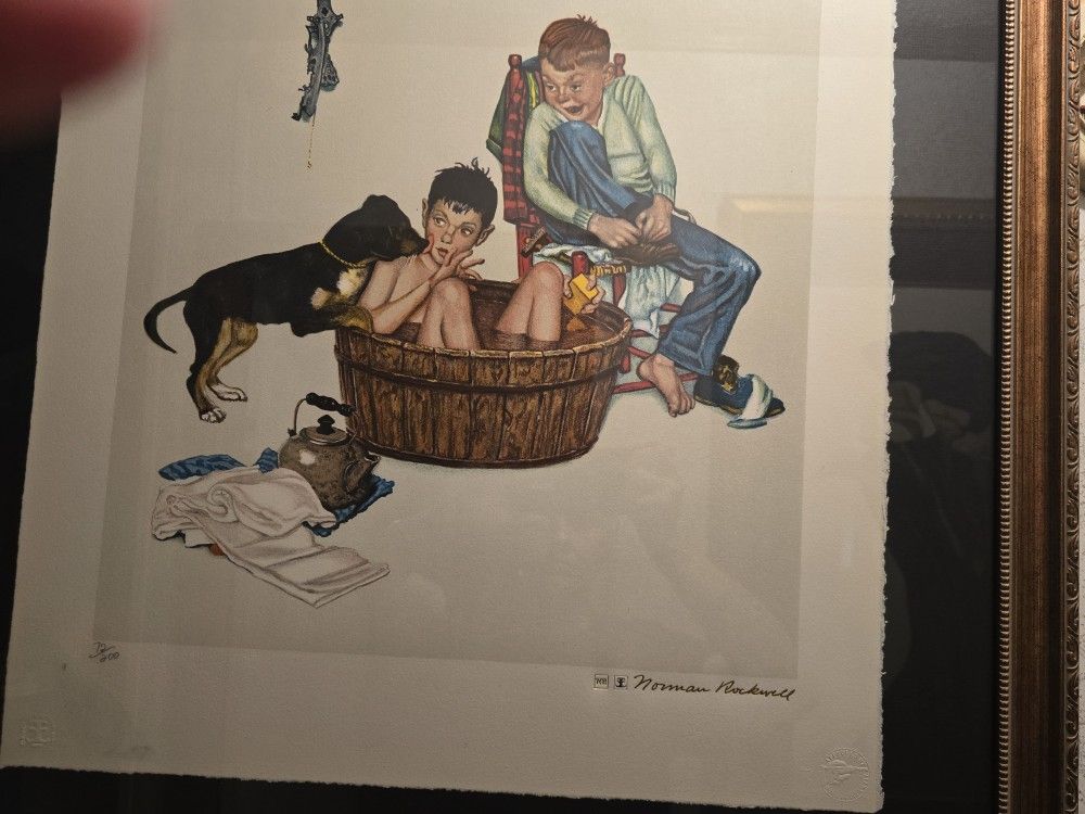 Original Norman Rockwell Lithograph