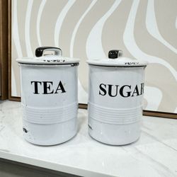 Tea & Sugar $10 Each 