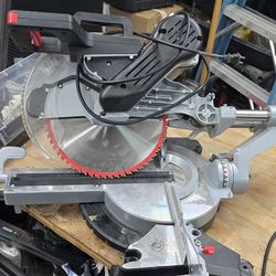 ADMIRAL 12 in. Dual-Bevel Sliding Compound Miter Saw