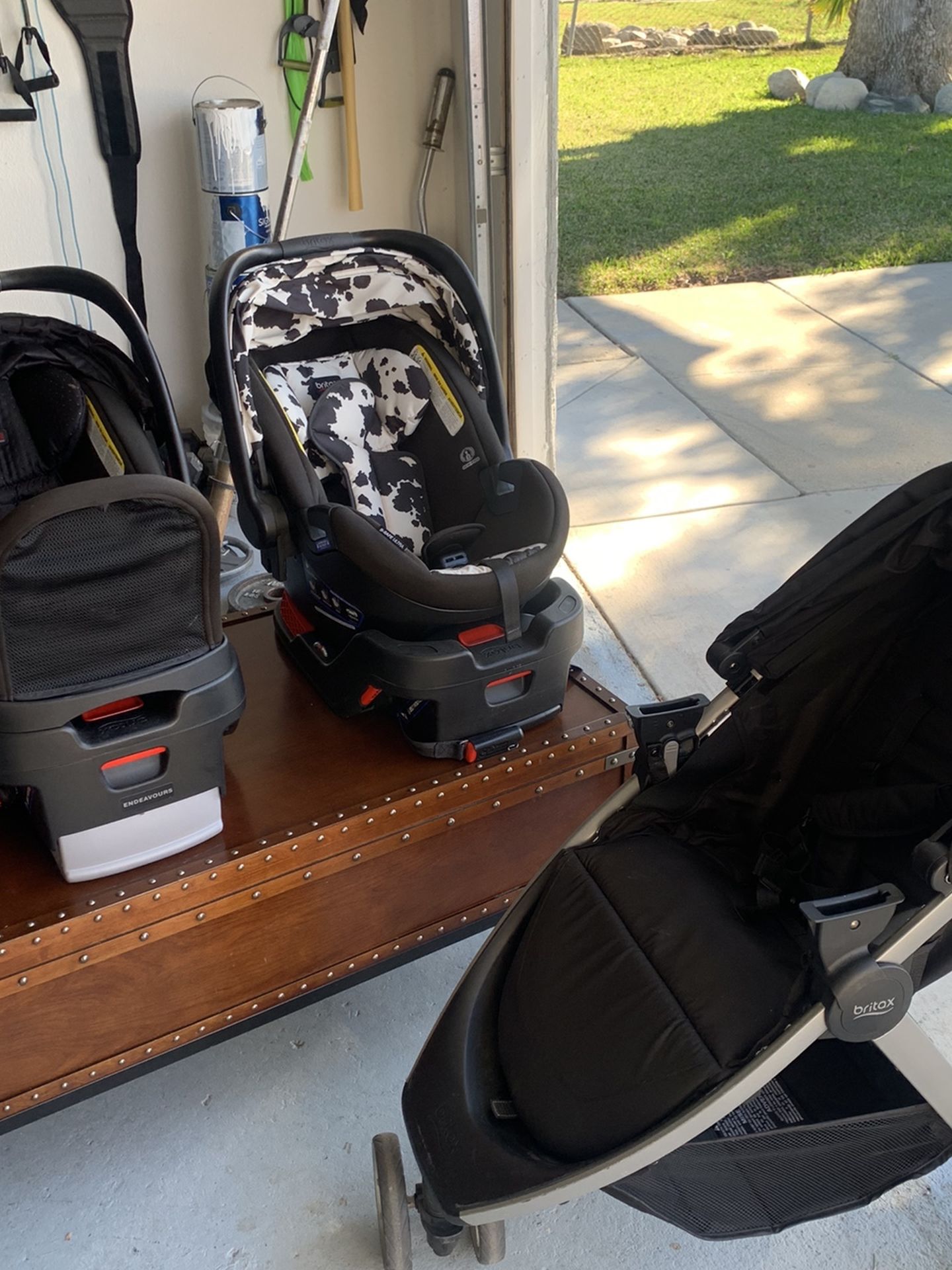 Britax Double Travel System