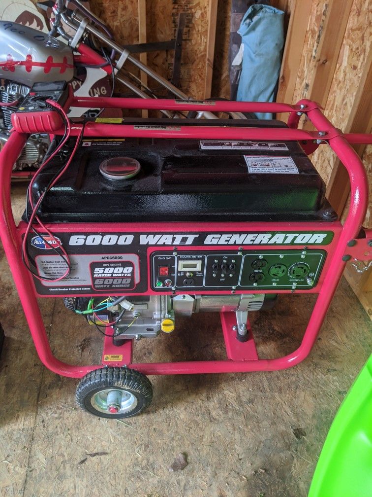 6000 Watt Generator